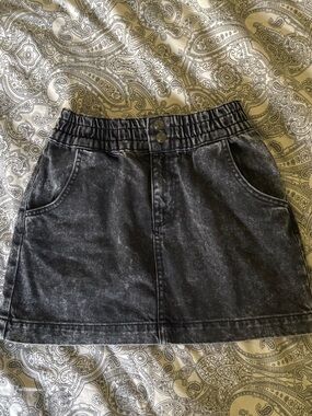 BDG denim mini skirt